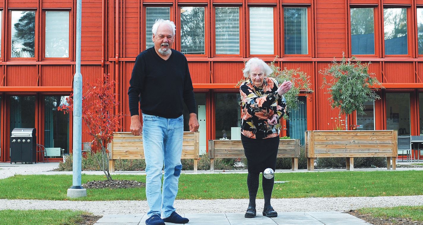 Albert och Britta, boende på Regementsgatan